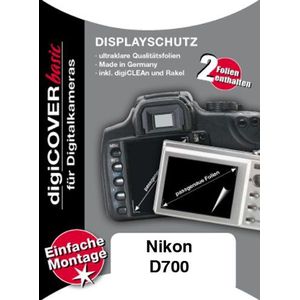 digiCOVER LCD-scherm beschermfolie voor Nikon D700