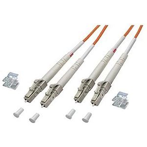 Good Connections OM2 LWL-kabel - DUPLEX - stekker LC naar LC - Multimode 50/125 - Lichtgolfgeleider, glasvezelkabel, patchkabel - OM2 vezel voor 1 en 10 Gigabit/s Ethernet - 5 m