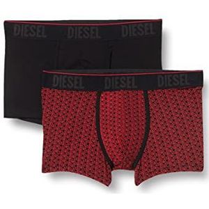 Diesel UMBX-damientwopack boxershorts kort (verpakking van 2) voor heren, E5119-0neaj, XL