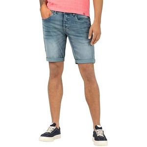 Timezone Heren Slim DannyTZ Short, blauw, 28