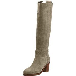 Shabbies Amsterdam SHS0256 Waxed Suede Fashion Boot voor dames, taupe, 39 EU, taupe, 39 EU