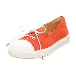 Think! dames TURNA chromfrei gegerbte nachhaltige Halbschuhe, SCARLET/KOMBI 5010