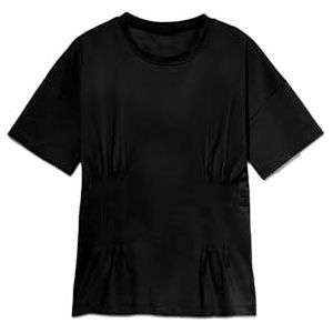 T-shirt, zwart, S
