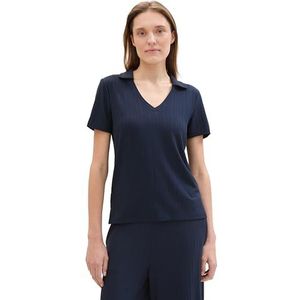 TOM TAILOR T-shirt voor dames, 10668 - Sky Captain Blue, S