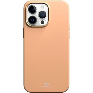 WHITE DIAMONDS - Hoes Urban Case siliconen hoes geschikt voor Apple iPhone 14 Pro Max I telefoonhoes, siliconen, dun, antislip (oranje)