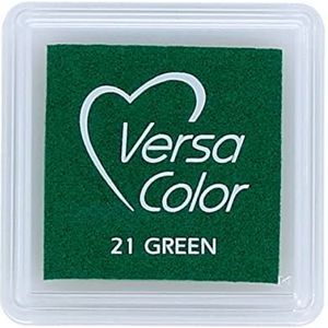 Versasmall VersaColor stempel kleine kubus 25 × 25 mm pigment groen