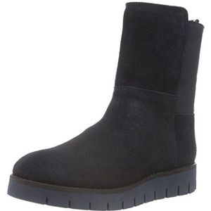 Tommy Hilfiger Dames W1285indsor 1b korte schacht laarzen, blauw Midnight 403, 38 EU