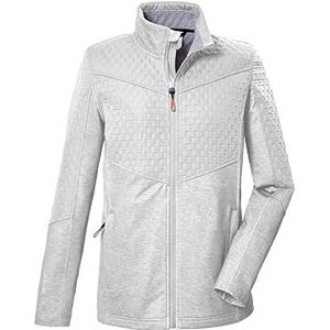 Sportief Dames Stretchjack - Naturelwit - 2-Way Stretch - Sluitbare Zakken