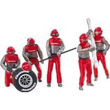 Carrera 20021131 Figuurset monteur, crew, rood