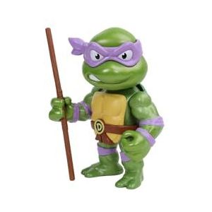 Jada Toys 253283003 - Turtles Donatello figuur uit Die-cast, 10 cm, verzamelfiguur, gegoten, groen/paars
