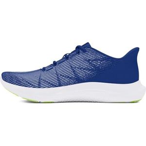 Under Armour Heren UA Charged Speed Swift Sneaker, Tech Blue Tech Blauw Morph Groen, 42 EU