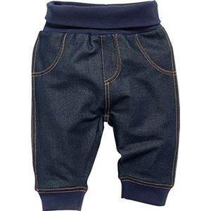 Schnizler Kinder Baby Sweat-Hose Jeans-Optik Blau-62