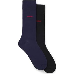 HUGO - Kniekousen - Effen - Pak van 2 paar - Puur Katoen