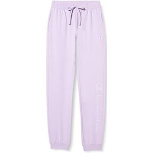 Champion Legacy American Classics Big Logo Rib Cuff Trainingsbroek voor dames, Lavendel, L