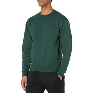 Jerzees Fleece sweatshirt voor heren, bosgroen, XL