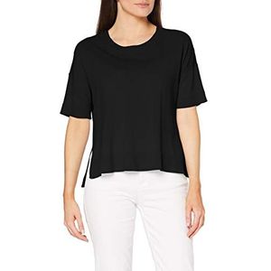 SELECTED FEMME Dames Slfwille Ss Knit O-Neck Noos T-shirt, zwart (zwart), L