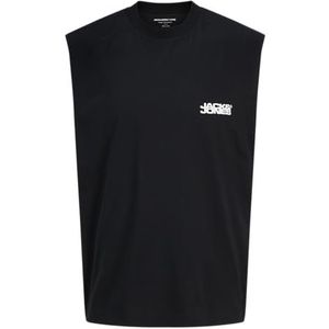 T-shirt - Motiefprint - Jersey - Ronde Hals - Mouwloos