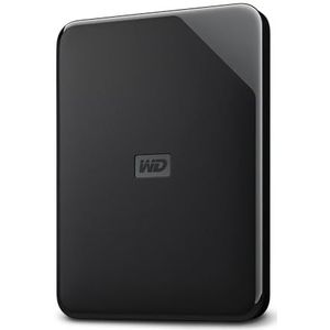 WD 2TB Elements AE Draagbare Externe Harde Schijf, Plug-and-Play, SuperSpeed USB 3.2 Gen 1/USB 3.0, voor Windows geformatteerd, Zwart