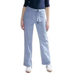 Cecil Culotte jeansbroek voor dames, Tranquil Blouse Blauw, 29W / 32L