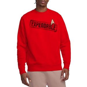 Star Trek Expendable Crew Sweatshirt, Rood, Small, Rood, S
