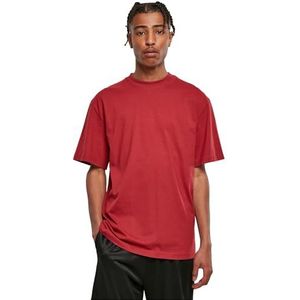 Urban Classics Herent-ShirtTall T-shirt, rood (steenrood), S