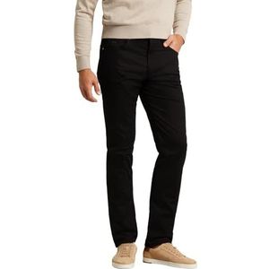 bugatti Herenbroek Regular Fit Zwart of Blauw Langdurige kleurechtheid Five-Pocket Katoen Stretch, zwart (Black 290), 33W x 30L