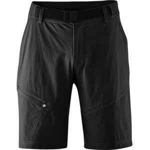 Gonso Arico Fietsbroek voor heren, korte fietsbroek met opknopbare fietsonderbroek, gevoerde fietsbroek