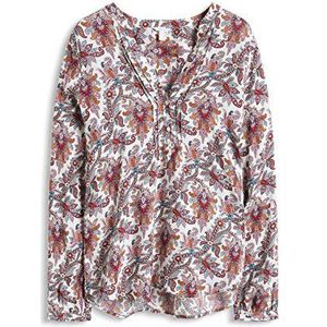 Esprit Regular Fit blouse voor dames met bloemenprint