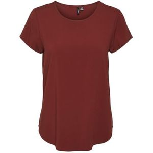 VERO MODA VMBELLA SS TOP WVN GA NOOS, Cannoli Cream, XS