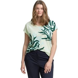 TOM TAILOR Plussize T-shirt voor dames, 37763 - Touch Of Mint, 54 Grote maten