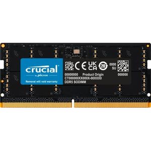 Crucial RAM 48GB DDR5 5600MHz (of 5200MHz of 4800MHz) Laptop Geheugen CT48G56C46S5