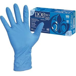 GiMa 25396 Nitril handschoenen, lang, klein, 300 mm (100 stuks)