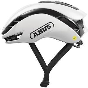 ABUS Racefietshelm Gamechanger 2.0 MIPS High Performance Aerohelm met geoptimaliseerde aerodynamica en ventilatie, voor dames en heren, maat S, wit