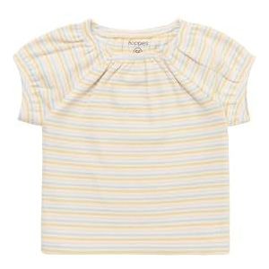 Noppies Baby Girls Top Natal Short Sleeve Stripe Shirt voor baby's, Skyway - P518, 68 cm