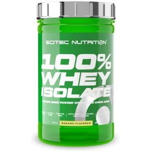 Scitec Nutrition 100% Whey Isolate - Pure Protein Power met BCAA's - Glutamine & Arginine - Suiker- & Glutenvrije Formule, 700 g, Banaan