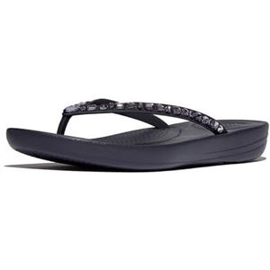 FitFlop - iQushion Multi-Crystal - Flip-Flops - Midnight Navy - Waterbestendig, Ergonomisch Ontwerp
