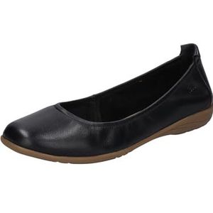 Josef Seibel Fenja 01 Platte slippers voor dames, zwart, 37 EU