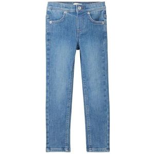 TOM TAILOR Treggings jeans voor meisjes, 10119 - Gebruikt Mid Stone Blue Denim, 134