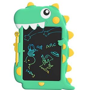 JOEAIS LCD-Schrijftablet Voor Kinderen 8,5 Inch, Cartoon Katontwerp Kinderspeelgoed Tekenblok Doodle Bord, Educatief En Reisspeelgoed Voor Peuters, Ideegeschenken Voor Jongens En Meisjes (Groen)