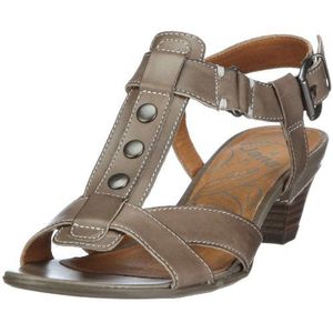 Jana Jana Natural 8-8-28313-26 Damessandalen, Grijs Graphite, 37 EU X-Weit