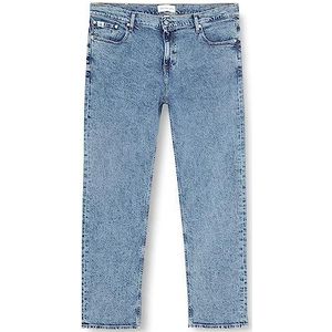 Calvin Klein Jeans Regular Taper Plus Broek voor heren, Blauw, 48W x 34L