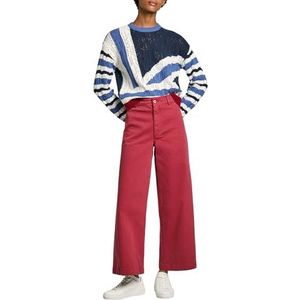 Pepe Jeans Tania broek voor dames, rood (burnt red), 28W / 30L