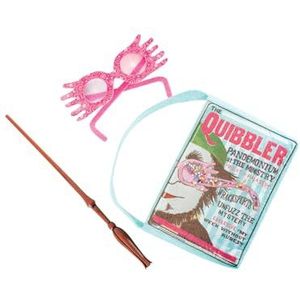 Rubies Luna Lovegood accessoireset voor volwassenen en kinderen, tas met windposten en bril, officiële Warner Harry Potter voor carnaval, Halloween, Kerstmis en verjaardag