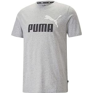 PUMA Heren Ess+ 2 Col Logo Tee Tee