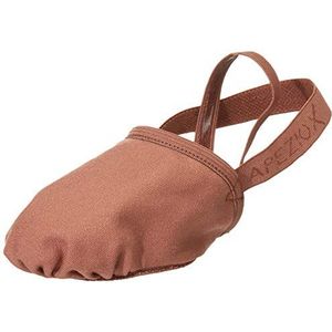 Capezio womens Hanami Pirouette dance shoes, Mocha, Medium US