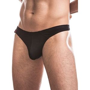 Jack Adams USA String Bikini-stijl ondergoed voor heren, Zwart, M