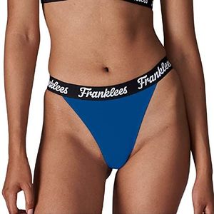 Franklees Tanga Midnight Blue Bikini-stijl ondergoed voor dames, Blauw, S