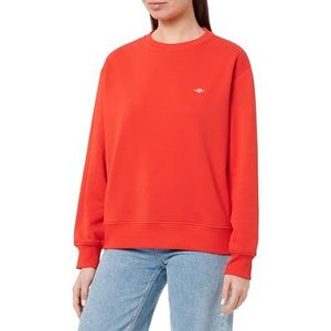 GANT Shield C-Neck Sweat, rood (bright red), M