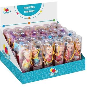 FLYPOP'S - Set van 24 Mini Poppen - Speelgoed voor Kinderen - 010007APA - Multicolor - Plastic - Mannequin - Pop - Mannequin - Mini Miss - 10 cm x 4,5 cm - Vanaf 3 jaar