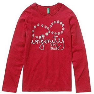 United Colors of Benetton jongens overhemd, Rosso 93g, 82 cm